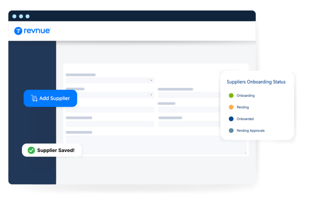 Revnue Supplier Management